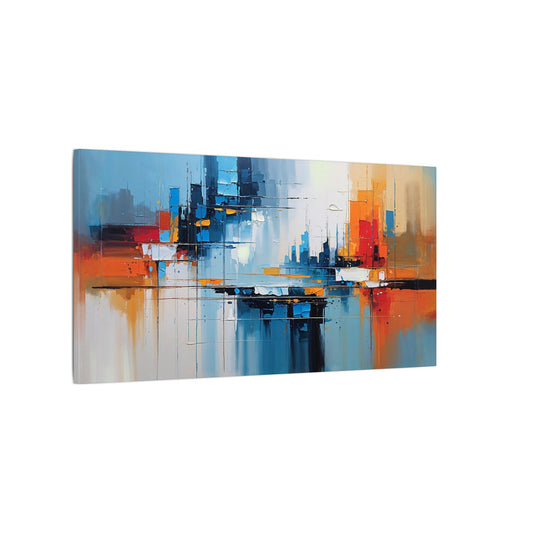 Vibrant Abstract Art Canvas Print - Multi-Size Decor