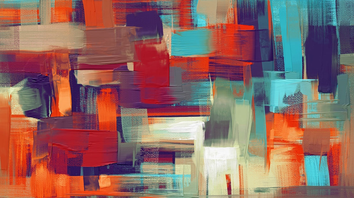 Urban Rhapsody abstract artwork - Digital Download